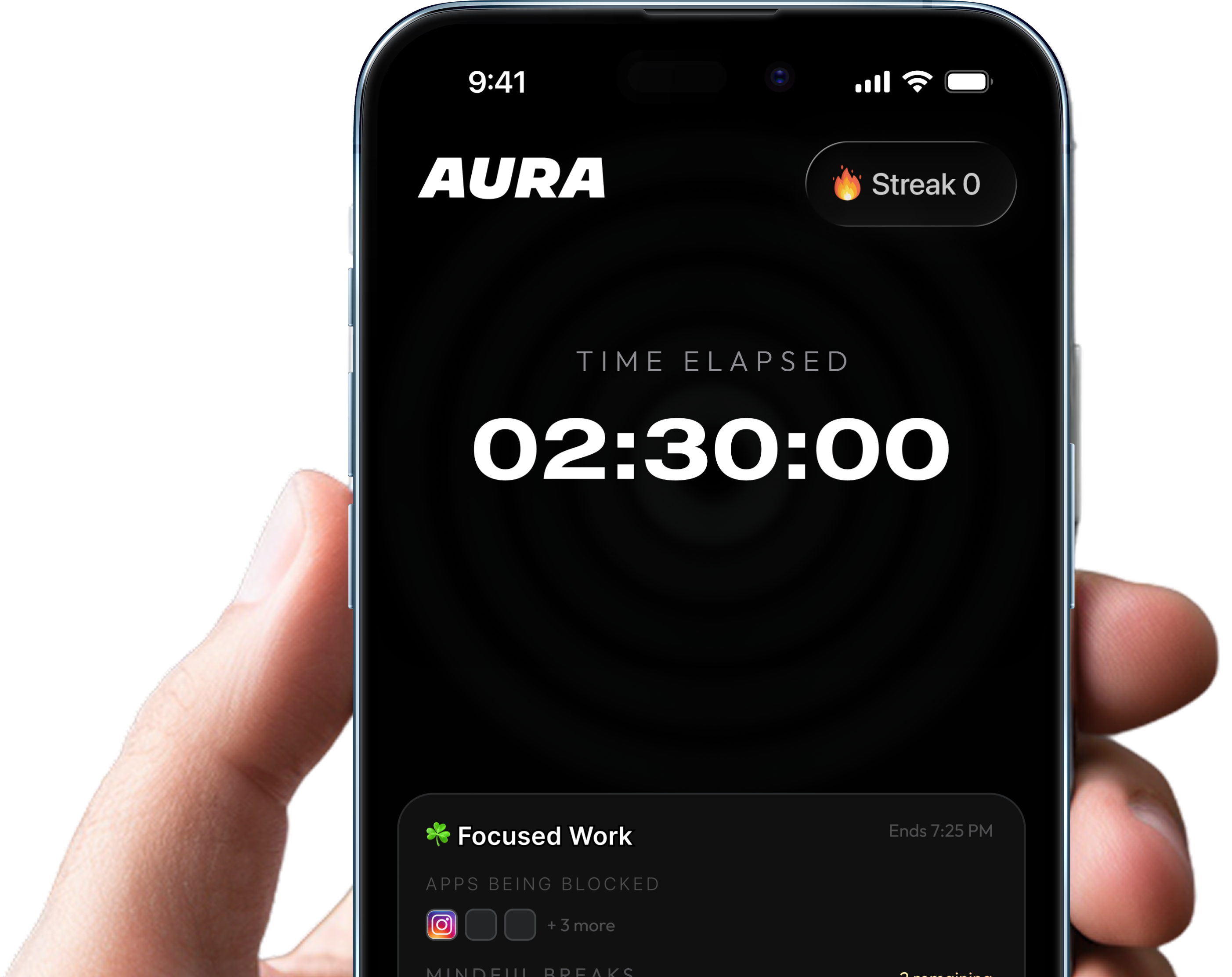 Aura Phone Usage